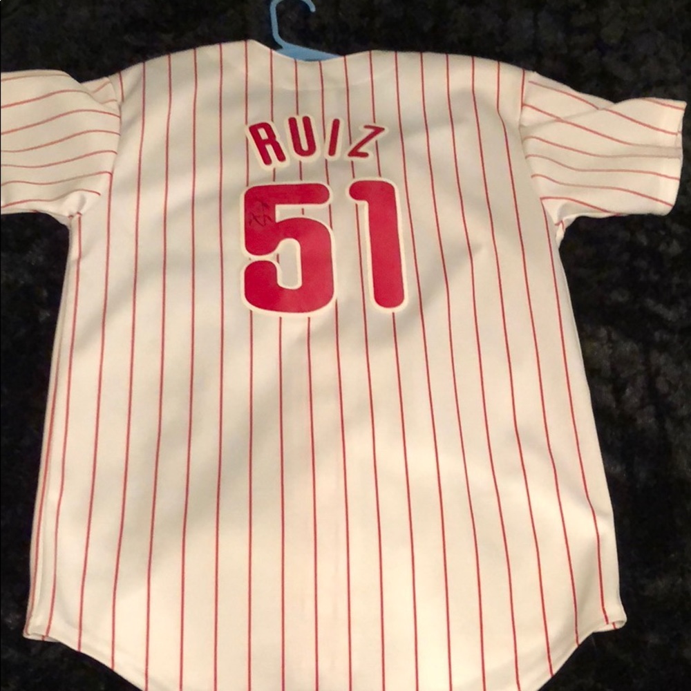 Signed carlos ruiz jersey